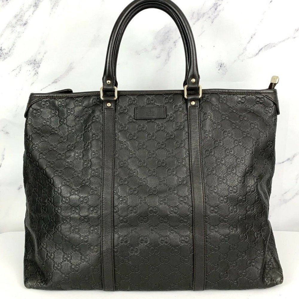 *SOLD* Gucci XL Guccissima Joy Tote - Picture 2 of 8